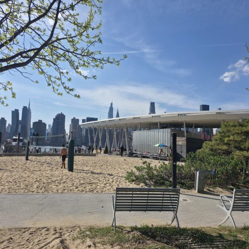 Hunters Point South Park Beach Promenade