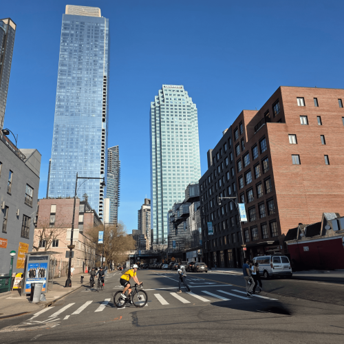 One Court Plaza from 44 Av